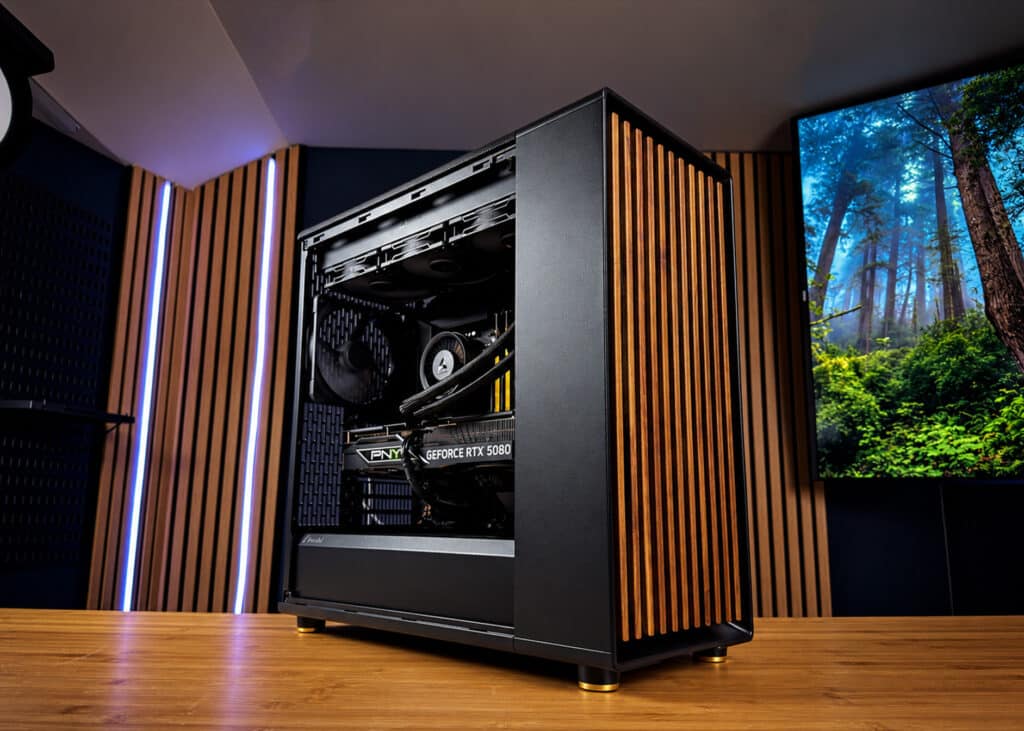 CPUBLD Creator Pro workstation PC with Ryzen 9 9950X, RTX 5080 16GB, 96GB DDR5 and 6TB Gen5 NVMe